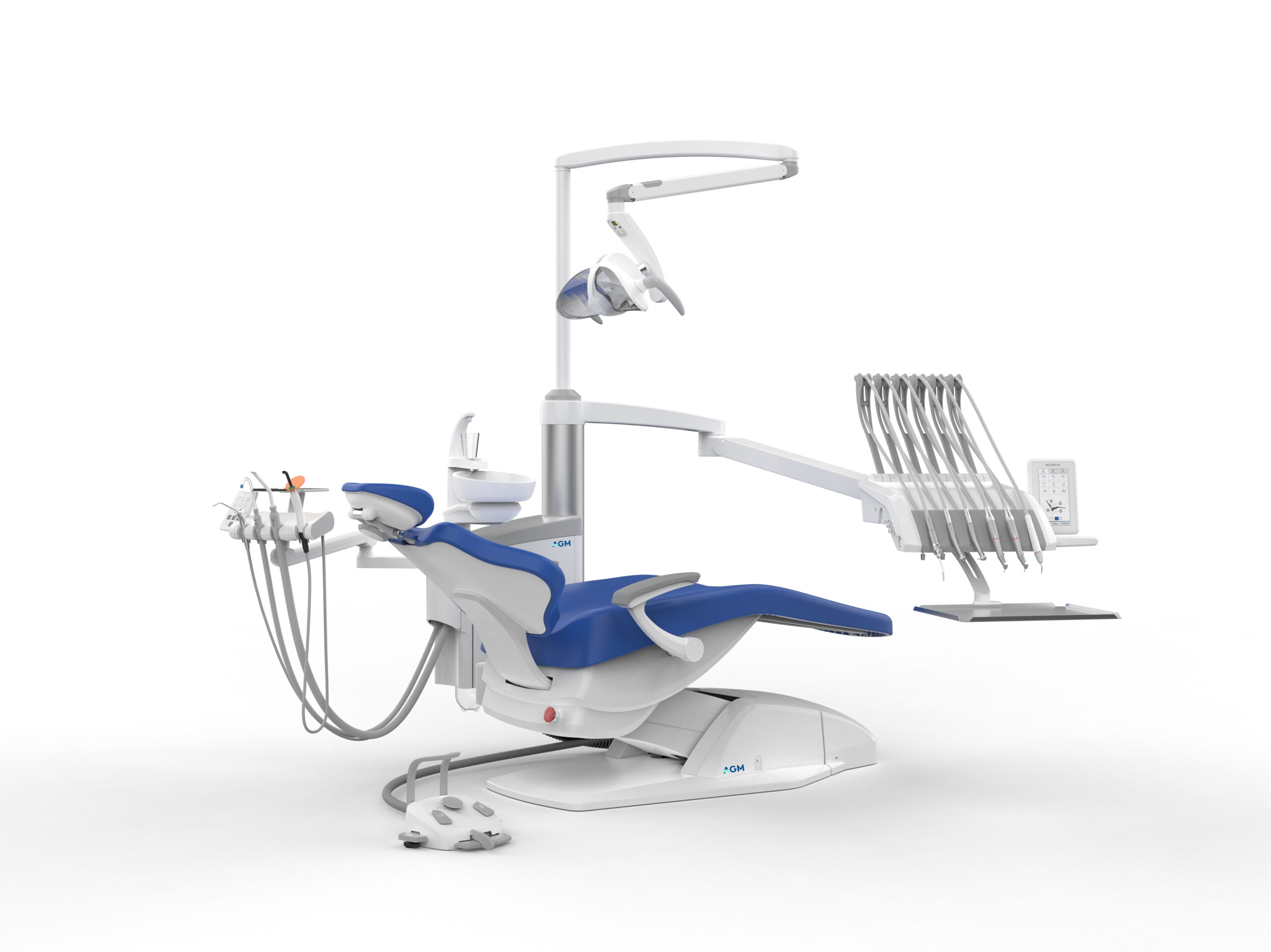 Sillón Dental AGM 8000C S3 PRO con Bandeja Colibri